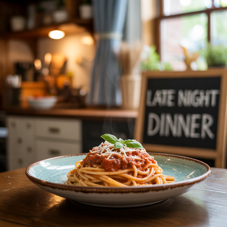Late Night Dinner Captions For Instagram