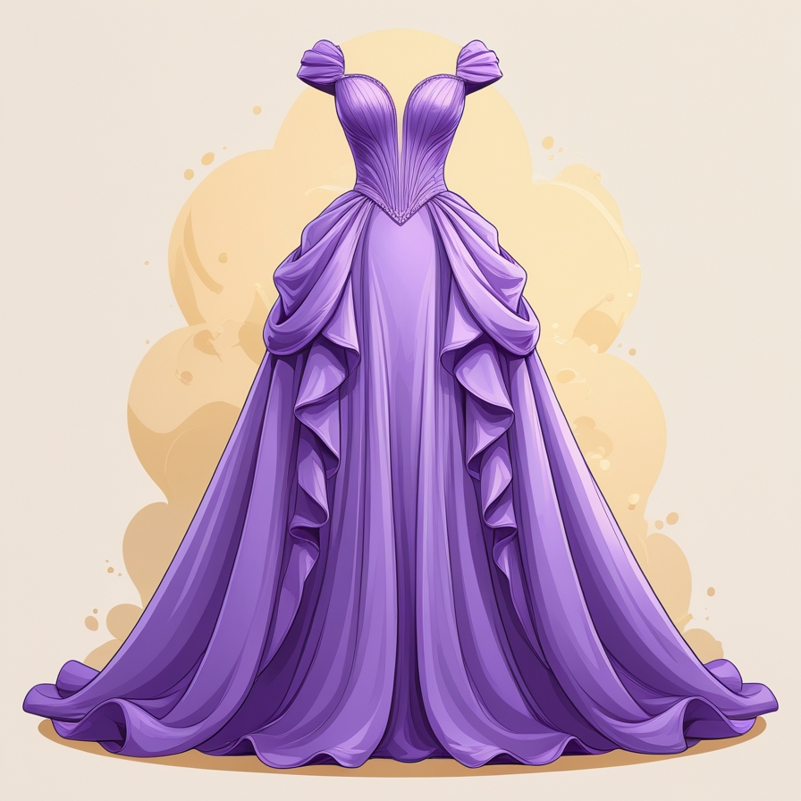 Funny Purple Dress Captions For Instagram