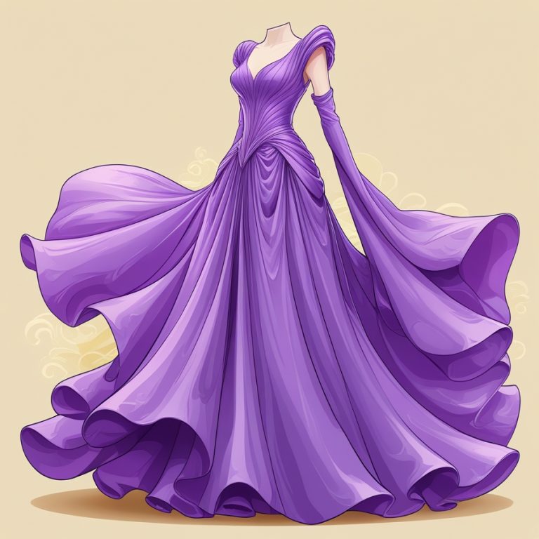 120+ Cute Purple Dress Captions For Instagram
