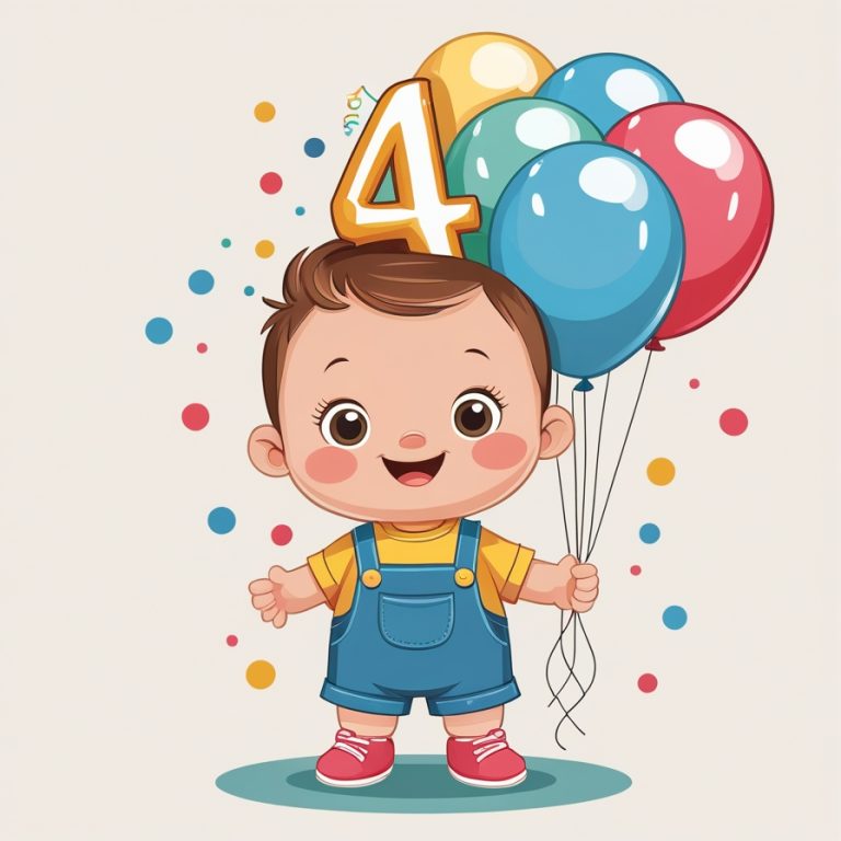 100+ 4th Birthday Captions For Instagram and Quotes