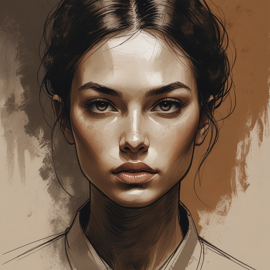 Portrait Sketch Captions For Instagram