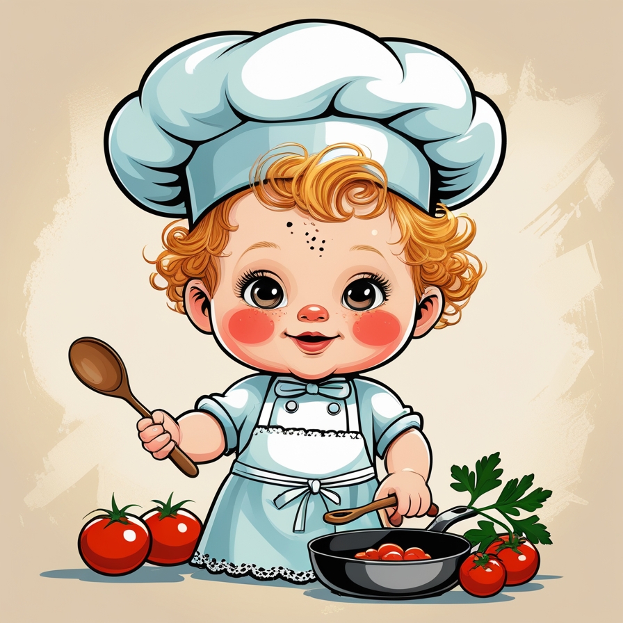 Best Baby Chef Photoshoot Captions For Instagram
