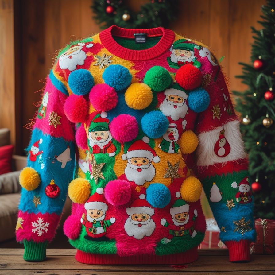 Short Ugly Sweater Instagram Captions