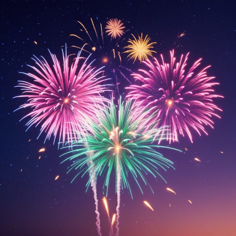 120+ Firework Captions For Instagram That Sparkle