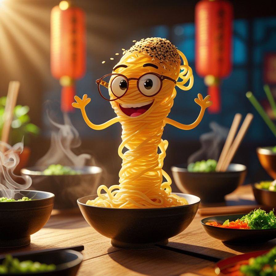 Noodles Captions For Instagram