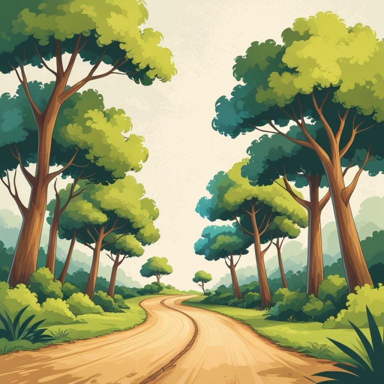 90+ Forest Road Captions For Instagram To Find Your Path