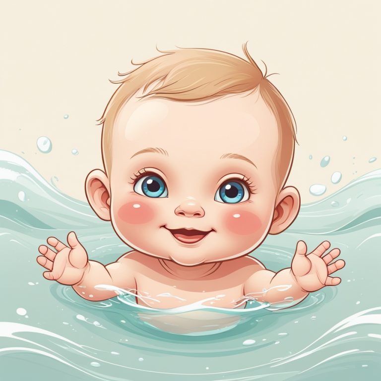 110+ Baby Swimming Instagram Captions & Quotes