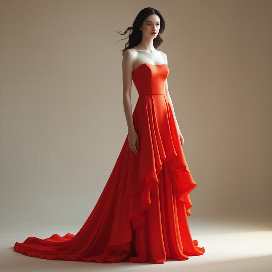 Aesthetic Red Dress Captions For Instagram