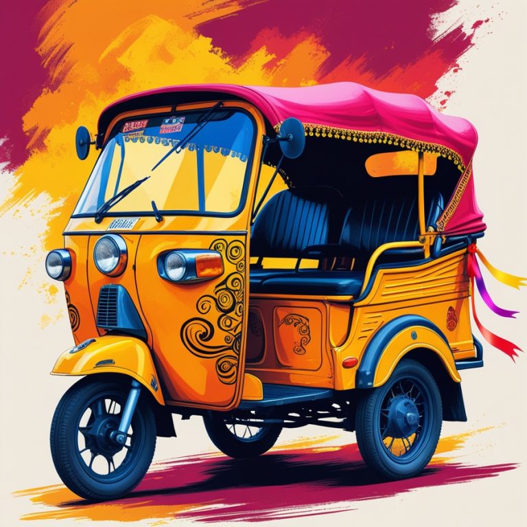 99 Best Auto Rickshaw Captions For Instagram [2025]