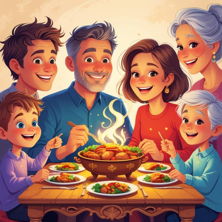 135+ Best Family Dinner Captions For Instagram