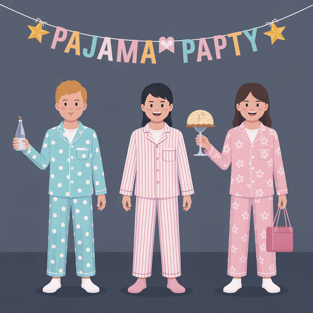 Trendy Pajama Party Captions For Instagram