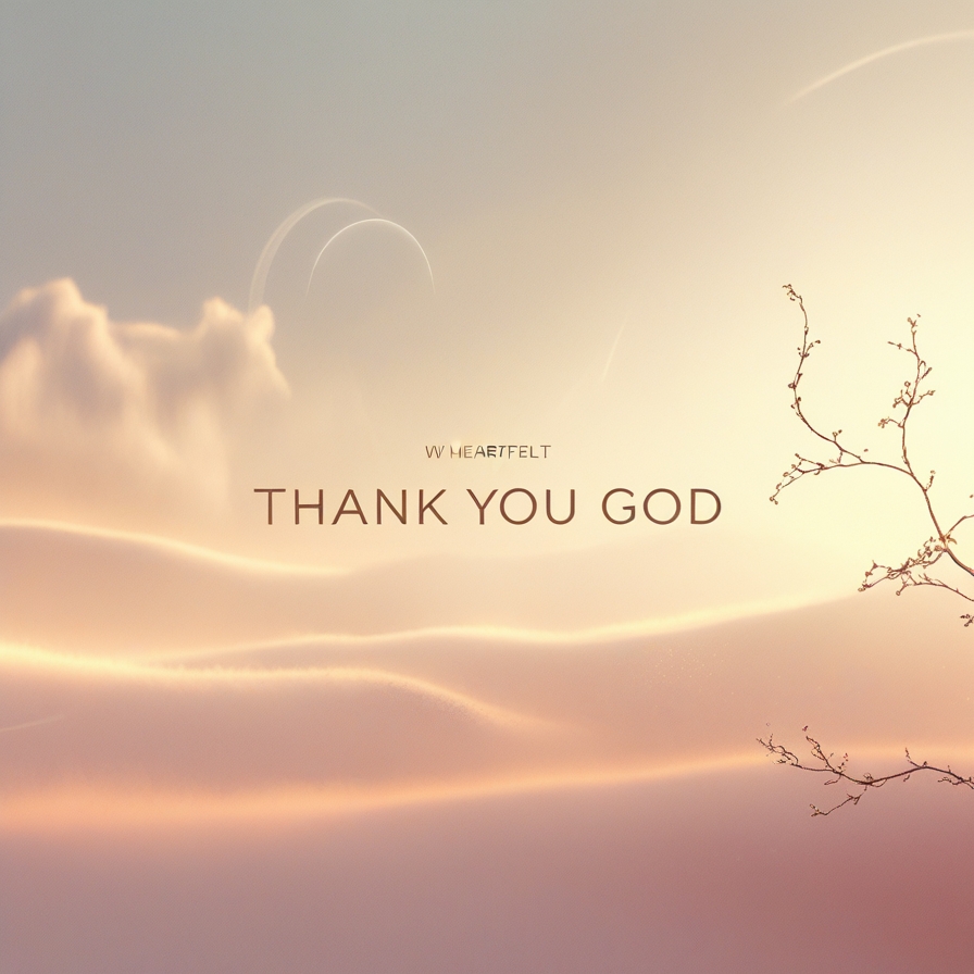 Cute Thank You God Captions For Instagram