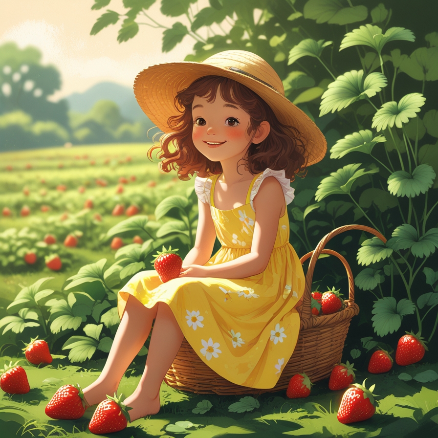 Best Strawberry Picking Instagram Captions