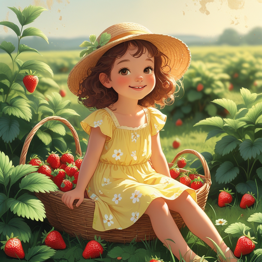Clever Strawberry Picking Instagram Captions