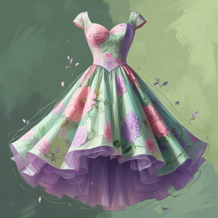 85+ Floral Dress Captions For Instagram For Sunny Days