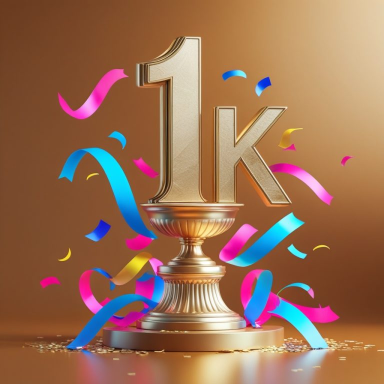 99+ Thank You For 1K Followers Captions For Instagram