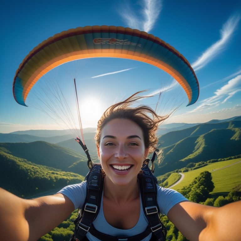 130+ Short Paragliding Captions For Instagram & Quotes