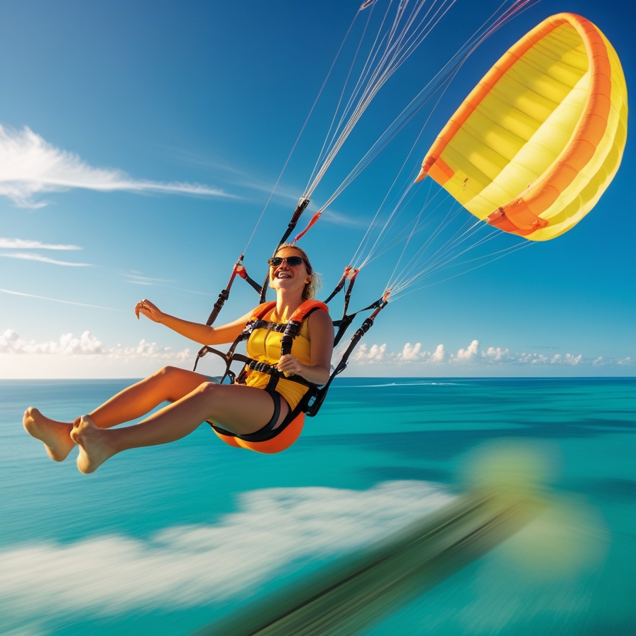 Short Parasailing Captions For Instagram