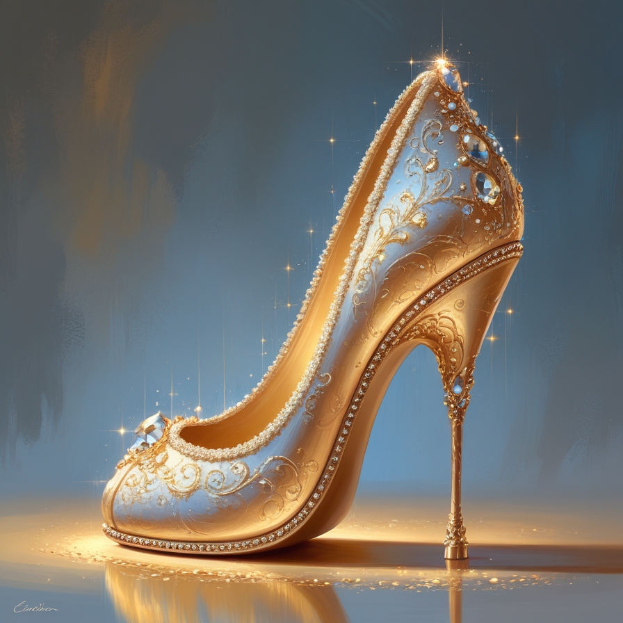 Short Cinderella Shoes Captions For Instagram