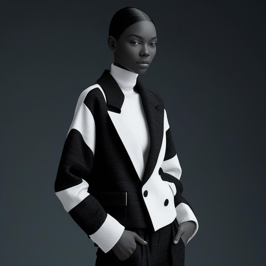 Short Black And White Outfit Captions For Instagram